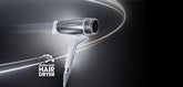 NEW GHD SPEED IONIC HAIR DRYER IN SILVER WHITE