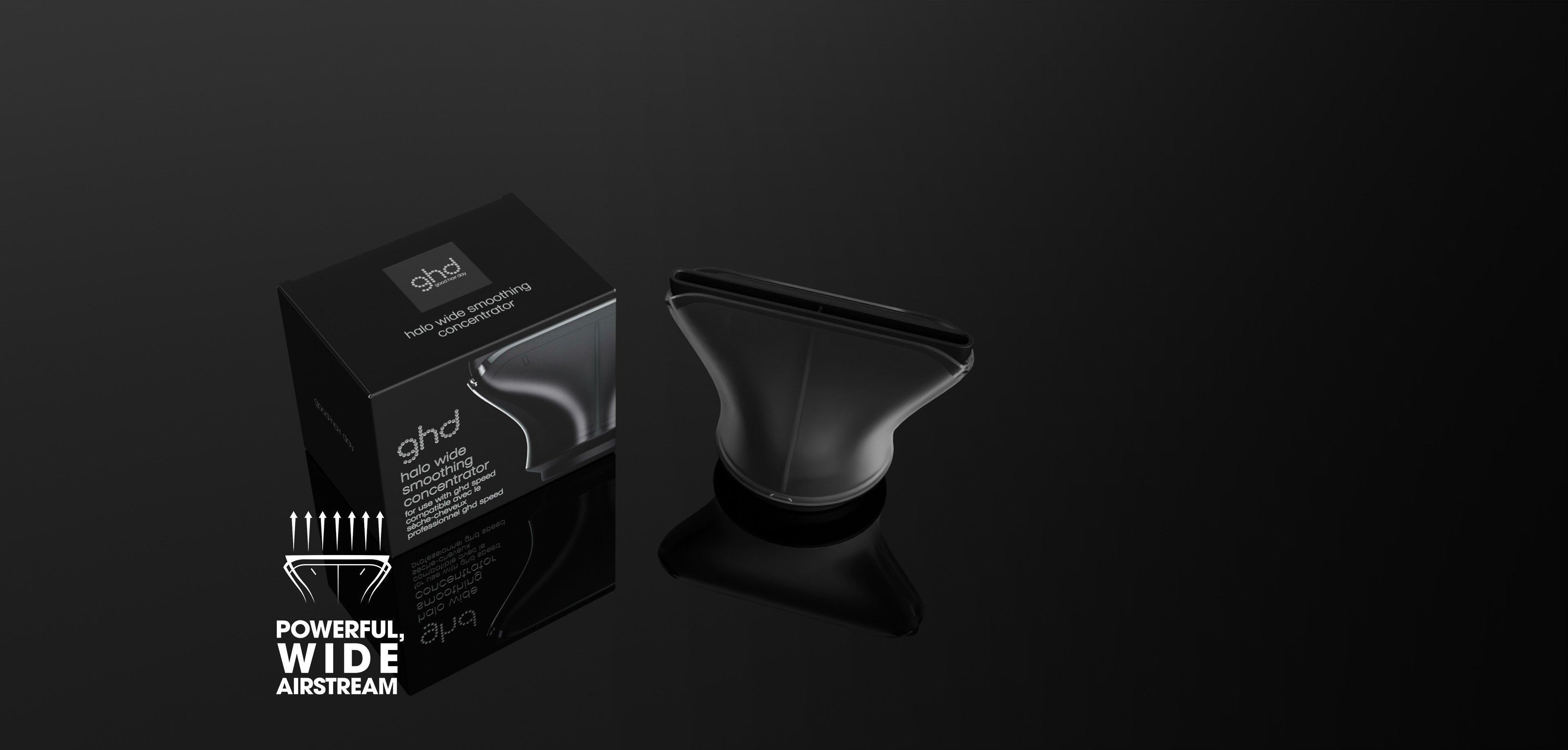 NEW GHD SPEED HALO WIDE SMOOTHING CONCENTRATOR NOZZLE