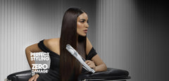 NEW GHD SCULPT INTERACTIVE HAIR STRAIGHTENER (26MM PLATE) WHITE