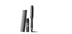 GHD CHRONOS CURVE MAX WAND (38MM BARREL) IN BLACK BUNDLE FOR LOOSE WAVES