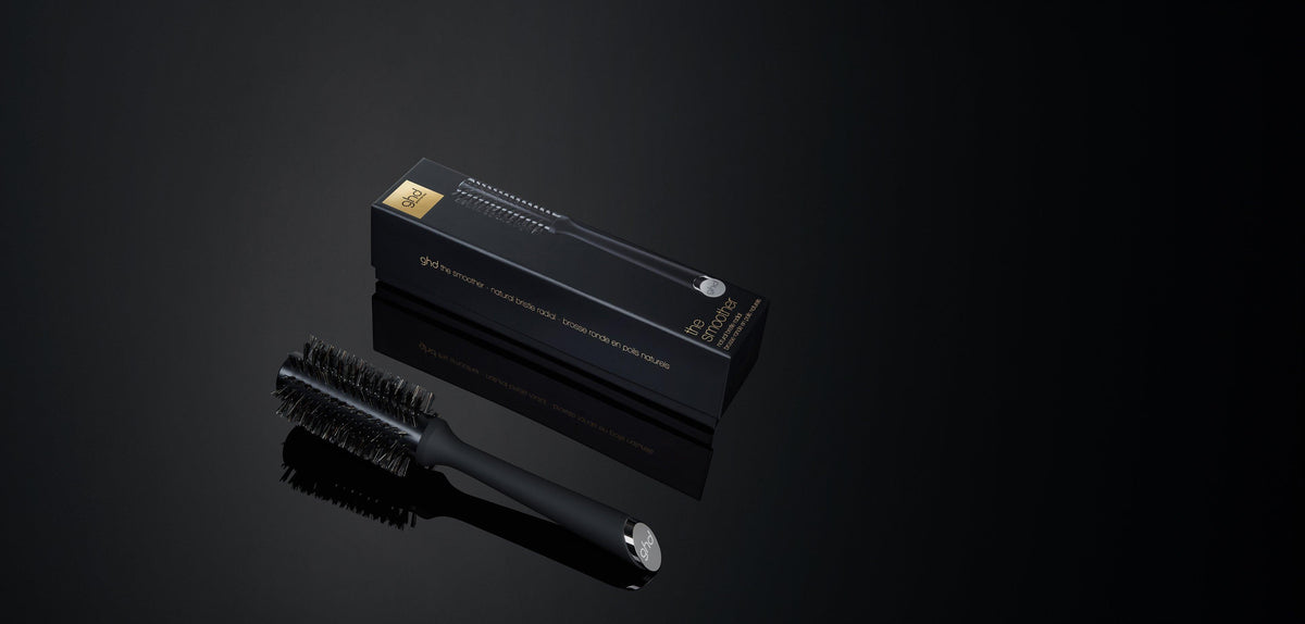 GHD THE SMOOTHER - NATURAL BRISTLE BRUSH SIZE 2 (35MM BARREL)