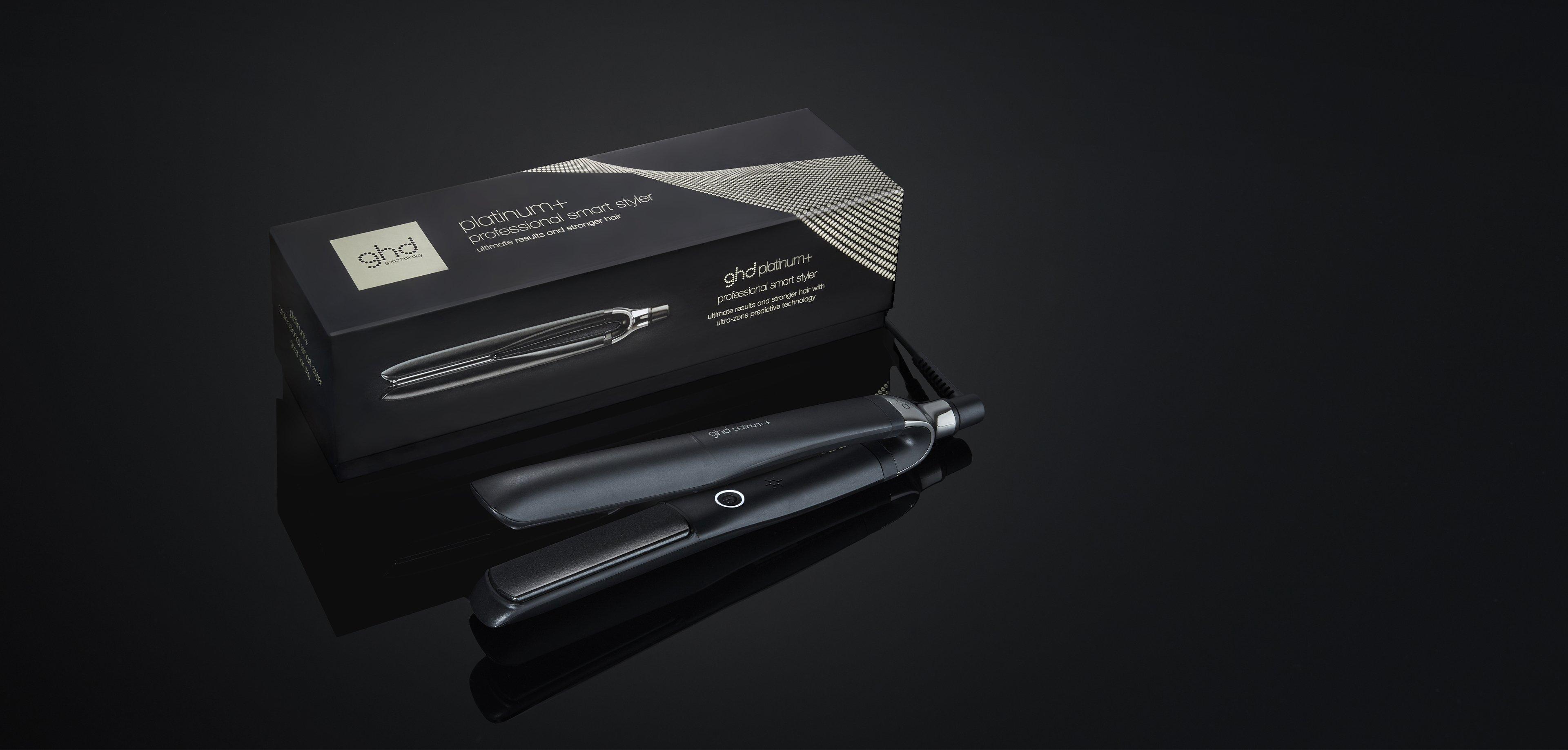 GHD PLATINUM+ PROFESSIONAL HAIR STRAIGHTENER (26MM PLATE) BLACK