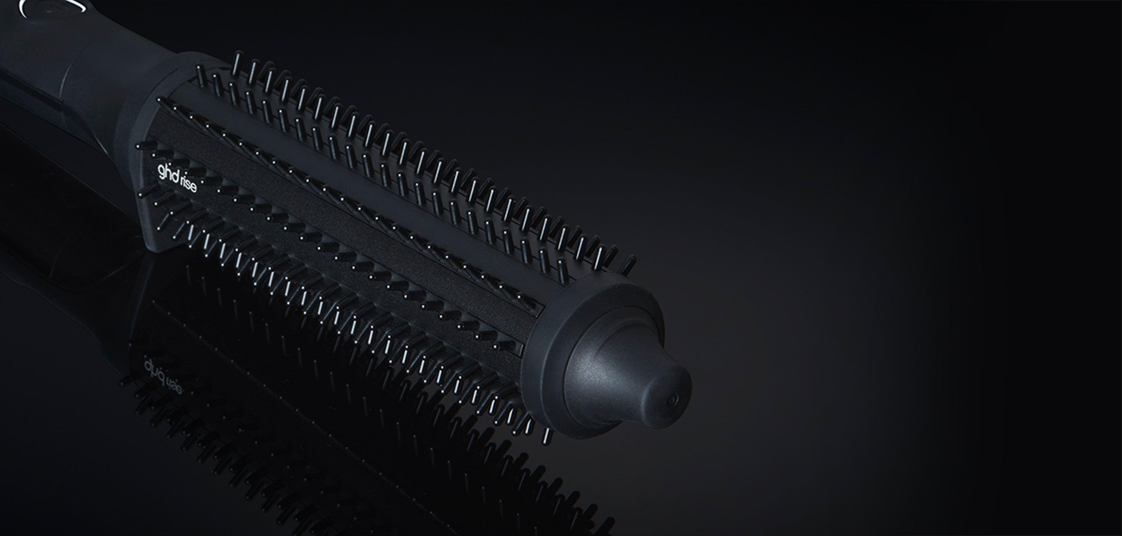 GHD RISE HOT BRUSH IN BLACK BUNDLE