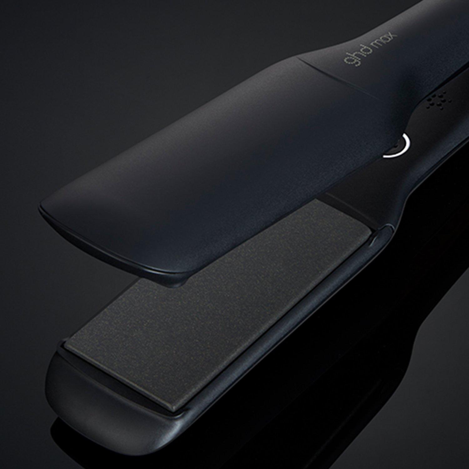 GHD MAX WIDE PLATE HAIR STRAIGHTENER (42MM PLATE) BLACK