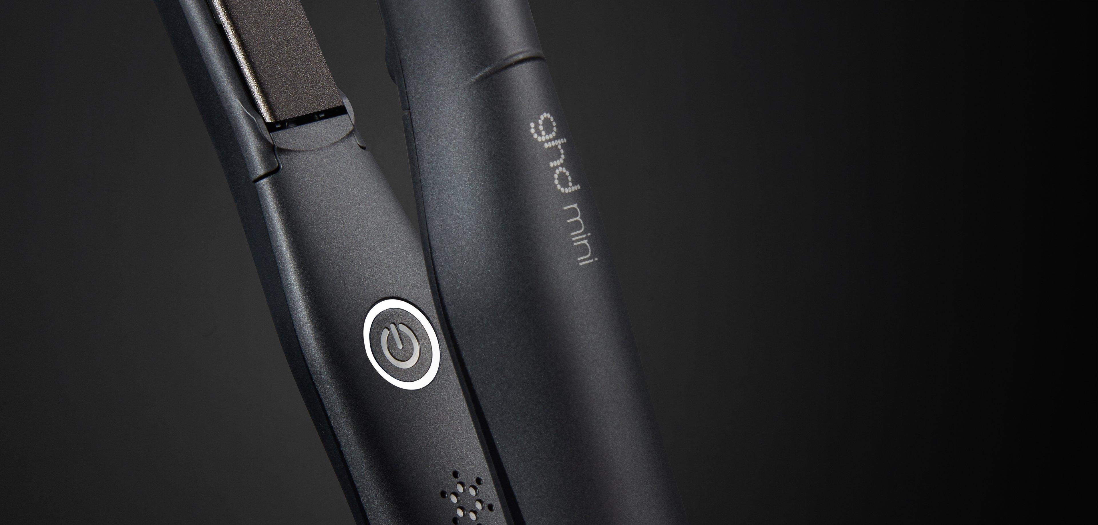 GHD MINI SLIM HAIR STRAIGHTENER (15MM PLATE) BLACK