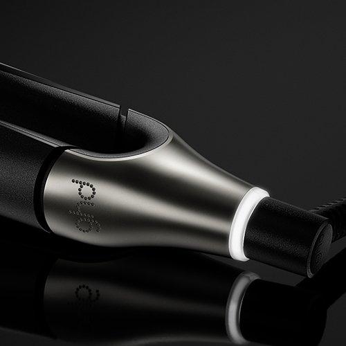 GHD CHRONOS MAX BEST WIDE PLATE HAIR STRAIGHTENER (43MM PLATE) IN BLACK BUNDLE