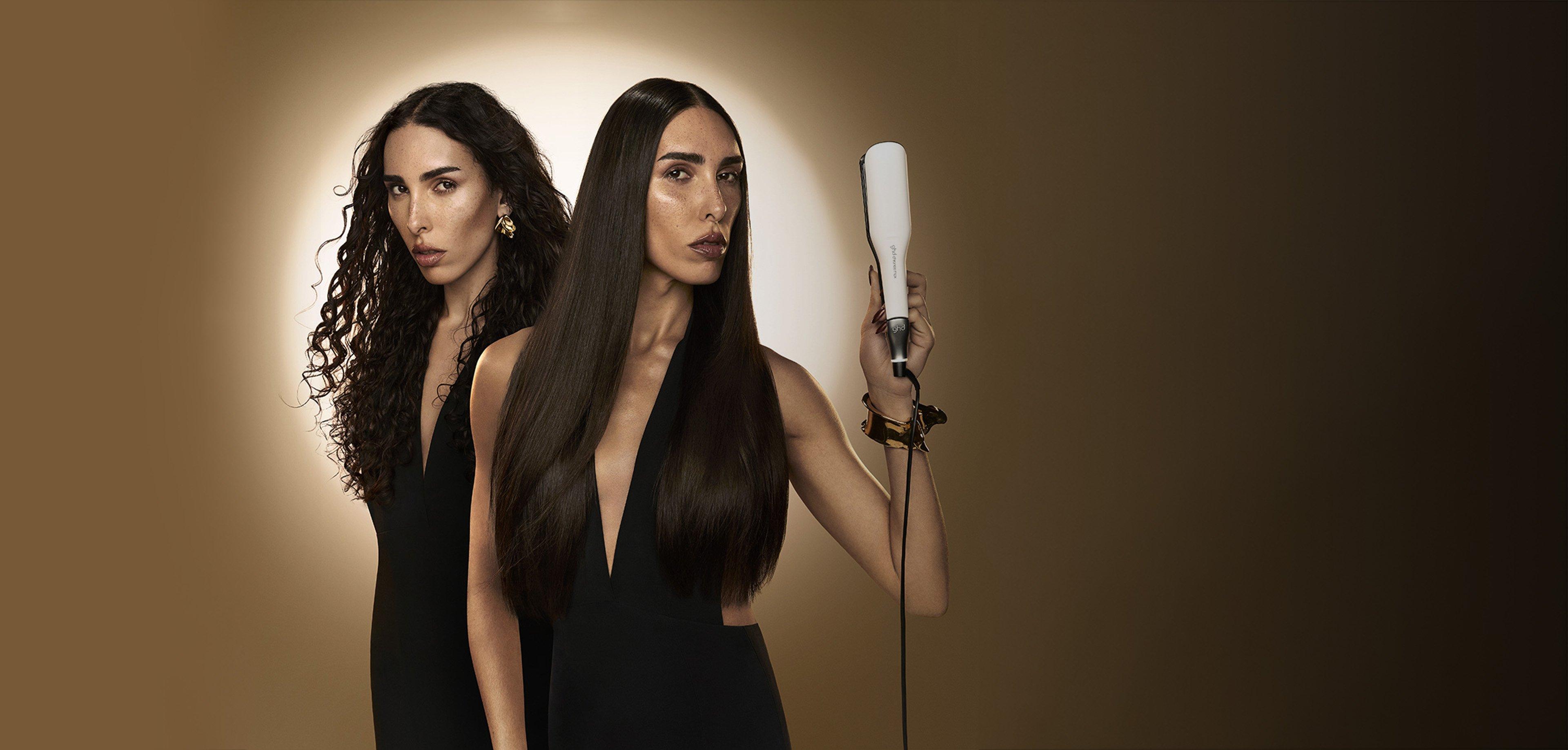 GHD CHRONOS MAX BEST WIDE PLATE HAIR STRAIGHTENER (43MM PLATE) WHITE