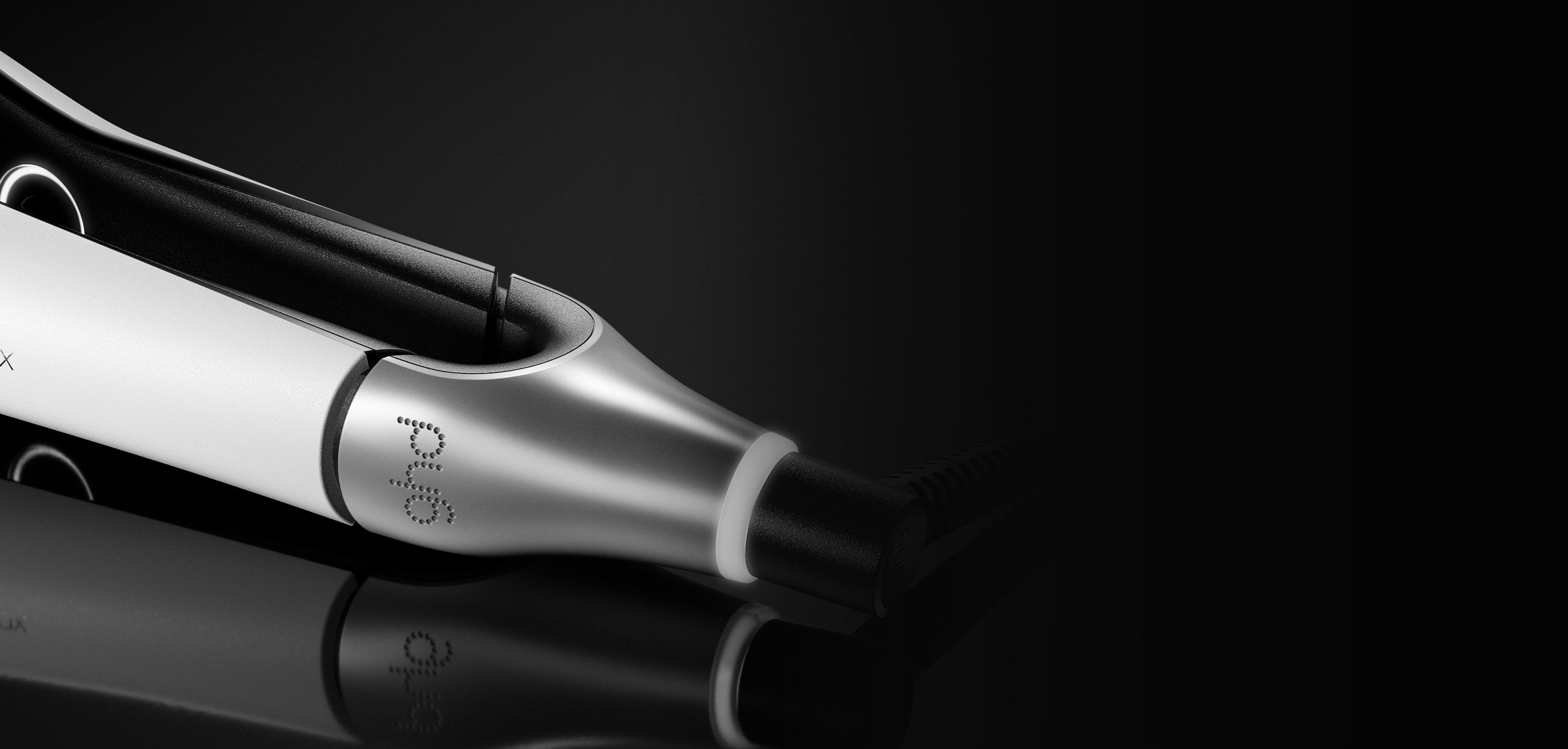 GHD CHRONOS MAX BEST WIDE PLATE HAIR STRAIGHTENER (43MM PLATE) WHITE