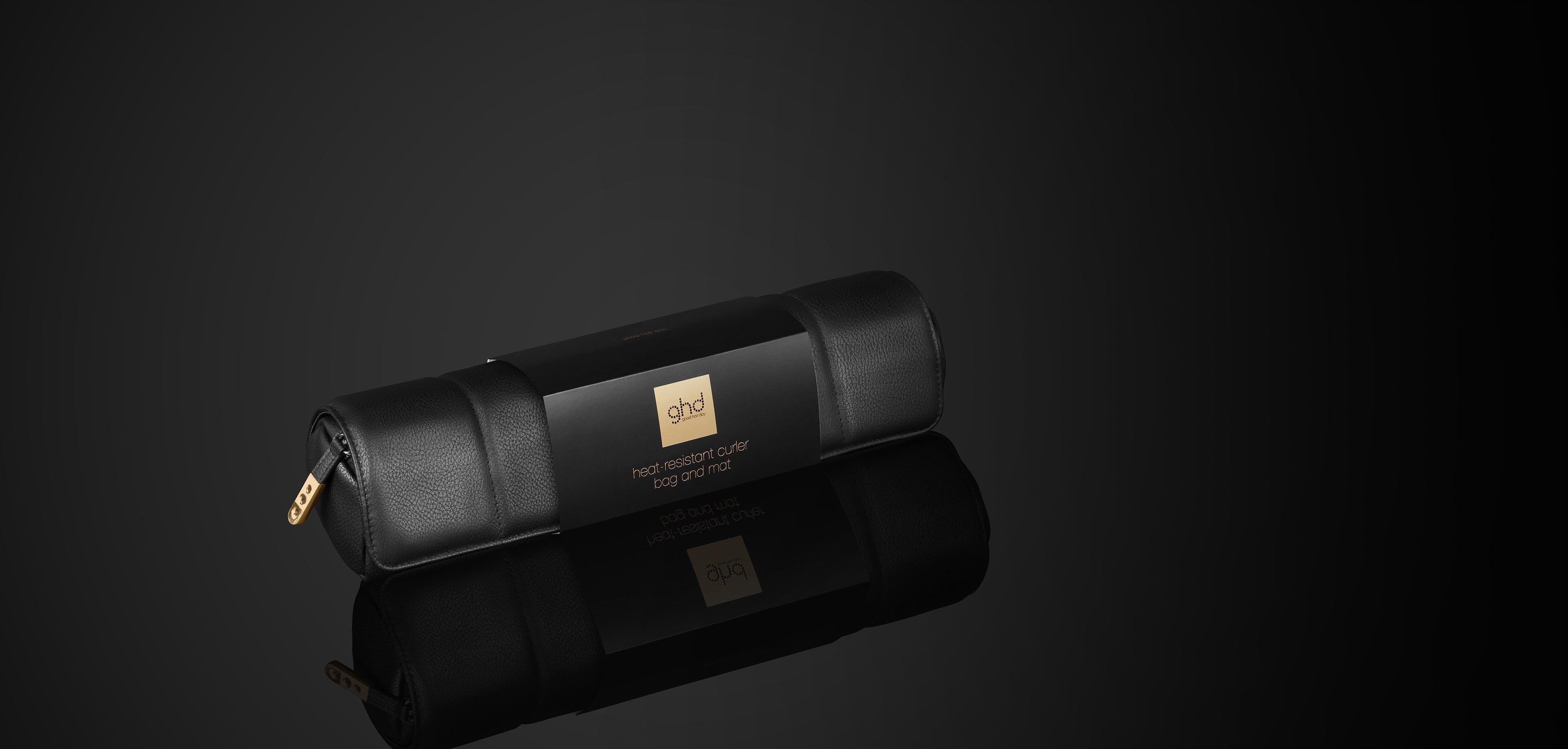NEW GHD 2-IN-1 HEAT-RESISTANT CURLER BAG & MAT