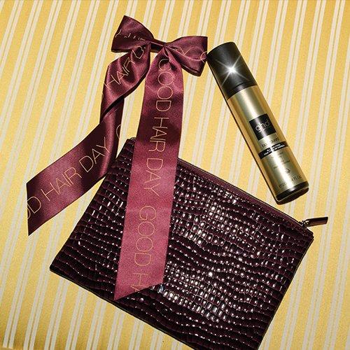 NEW GHD STYLE GIFT SET IN CHERRY CHIC WITH HAIR CLIP