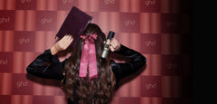 NEW GHD STYLE GIFT SET IN CHERRY CHIC WITH HAIR CLIP