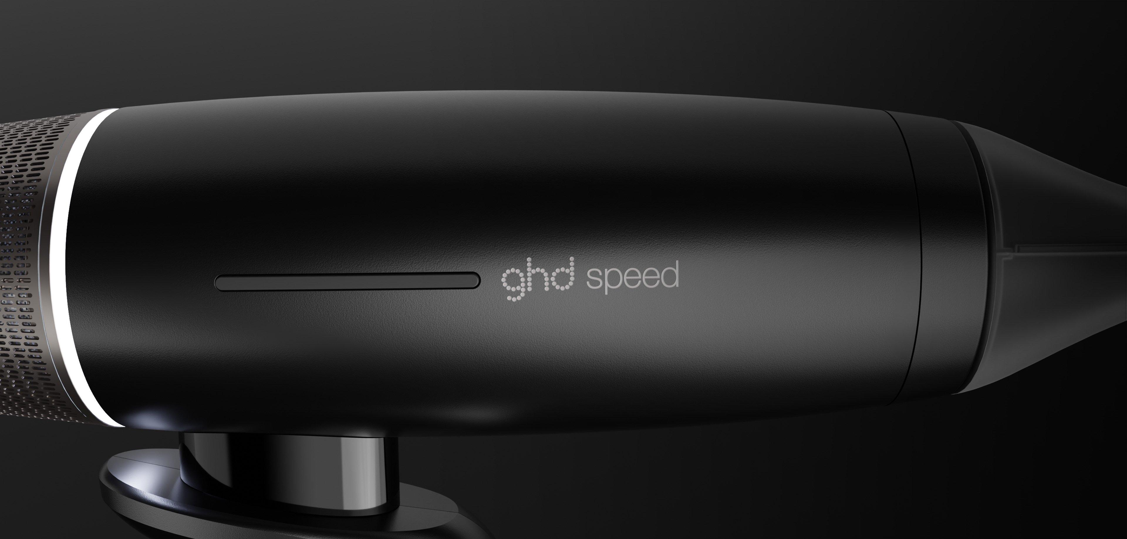 NEW GHD SPEED IONIC HAIR DRYER BUNDLE SET IN BLACK