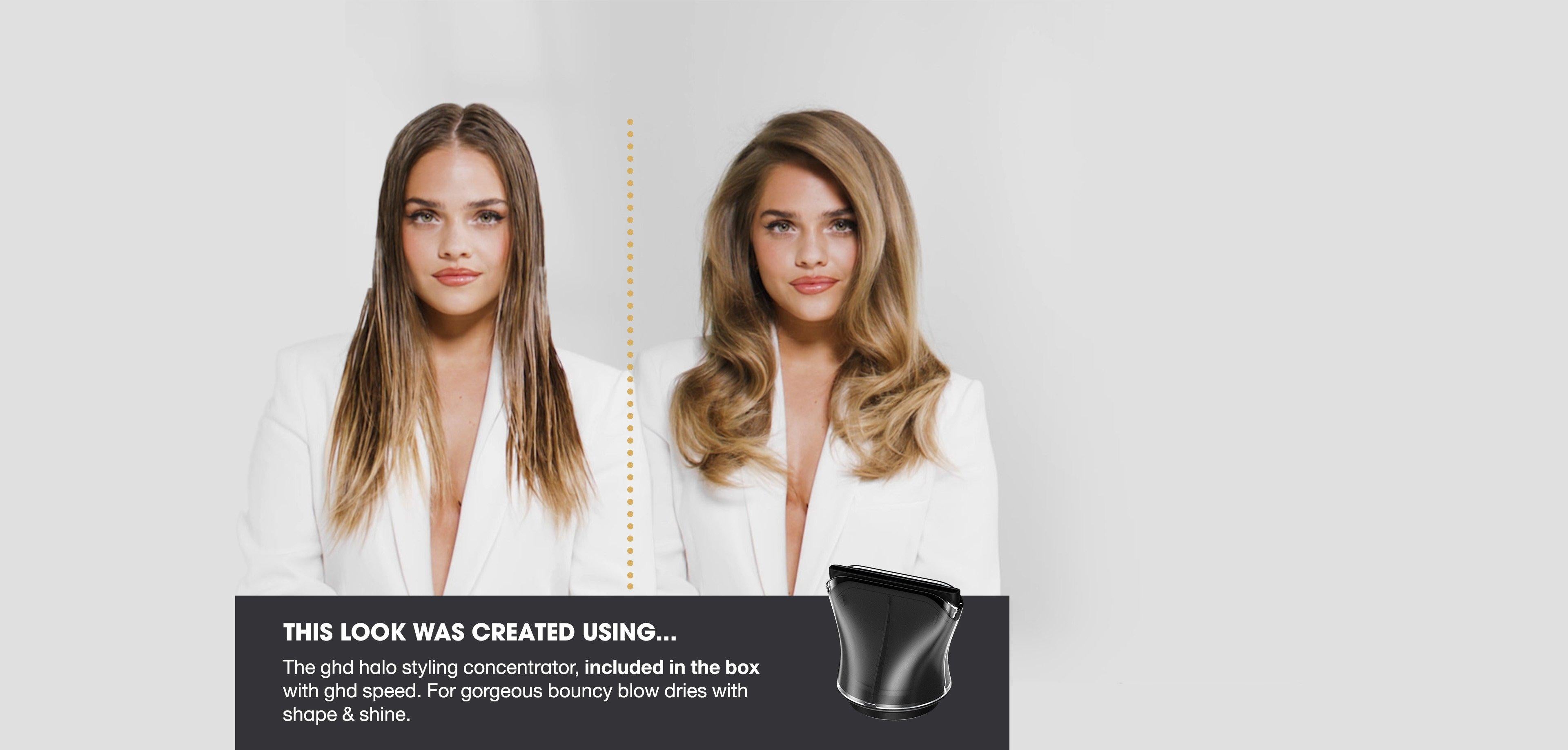 NEW GHD SPEED IONIC HAIR DRYER IN BLACK