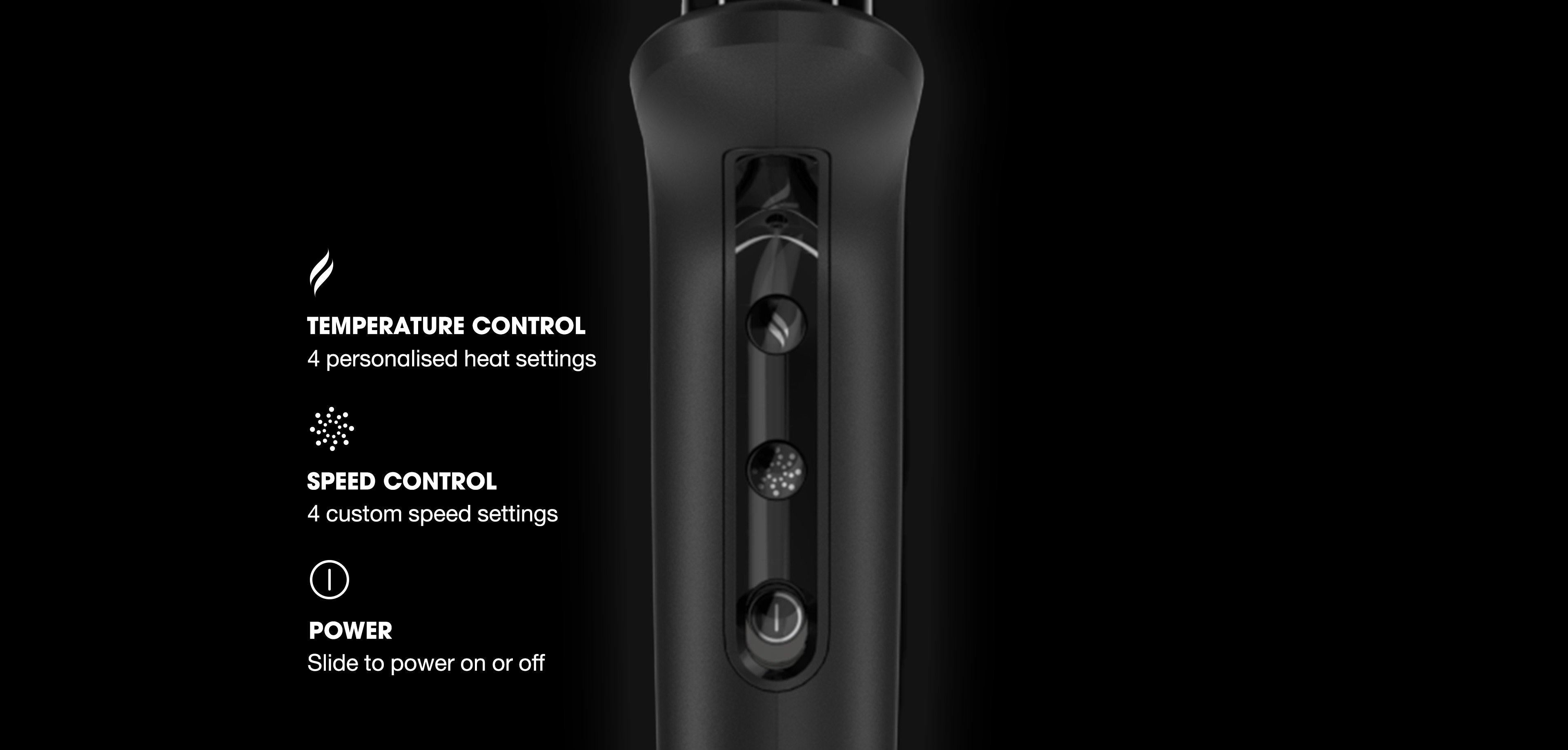 NEW GHD SPEED IONIC HAIR DRYER BUNDLE SET IN BLACK