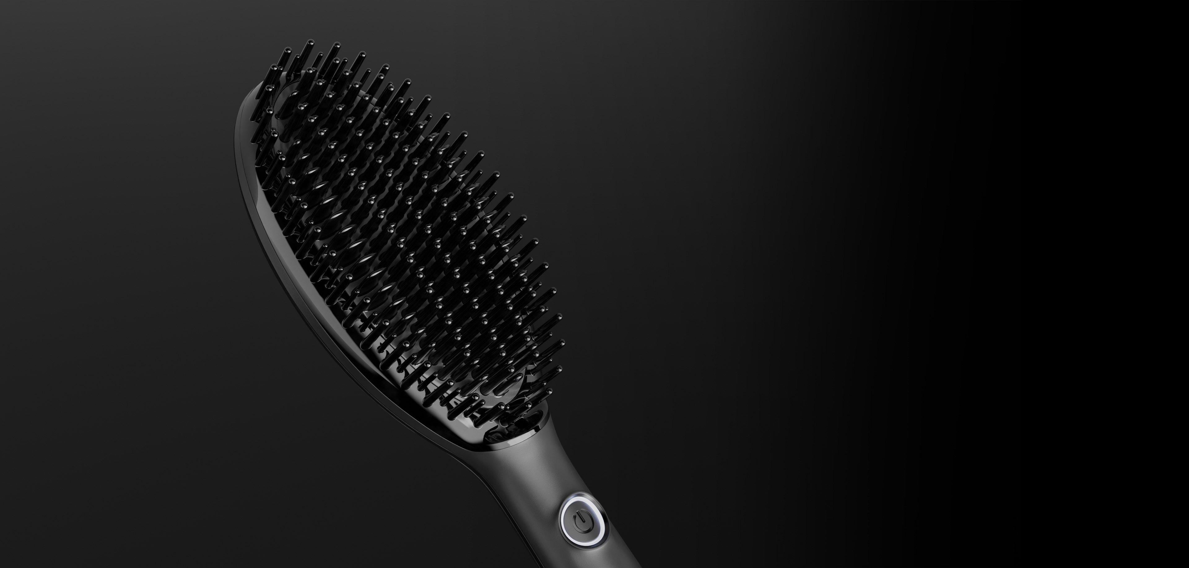 GHD GLIDE+ HOT BRUSH IN BLACK BUNDLE