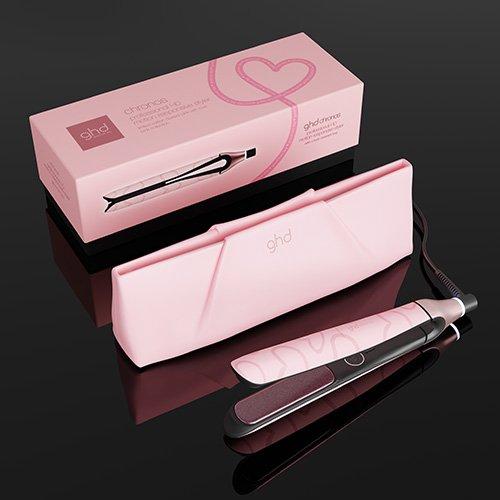 NEW GHD CHRONOS PROFESSIONAL HAIR STRAIGHTENER (26MM PLATE) DUSTED PINK