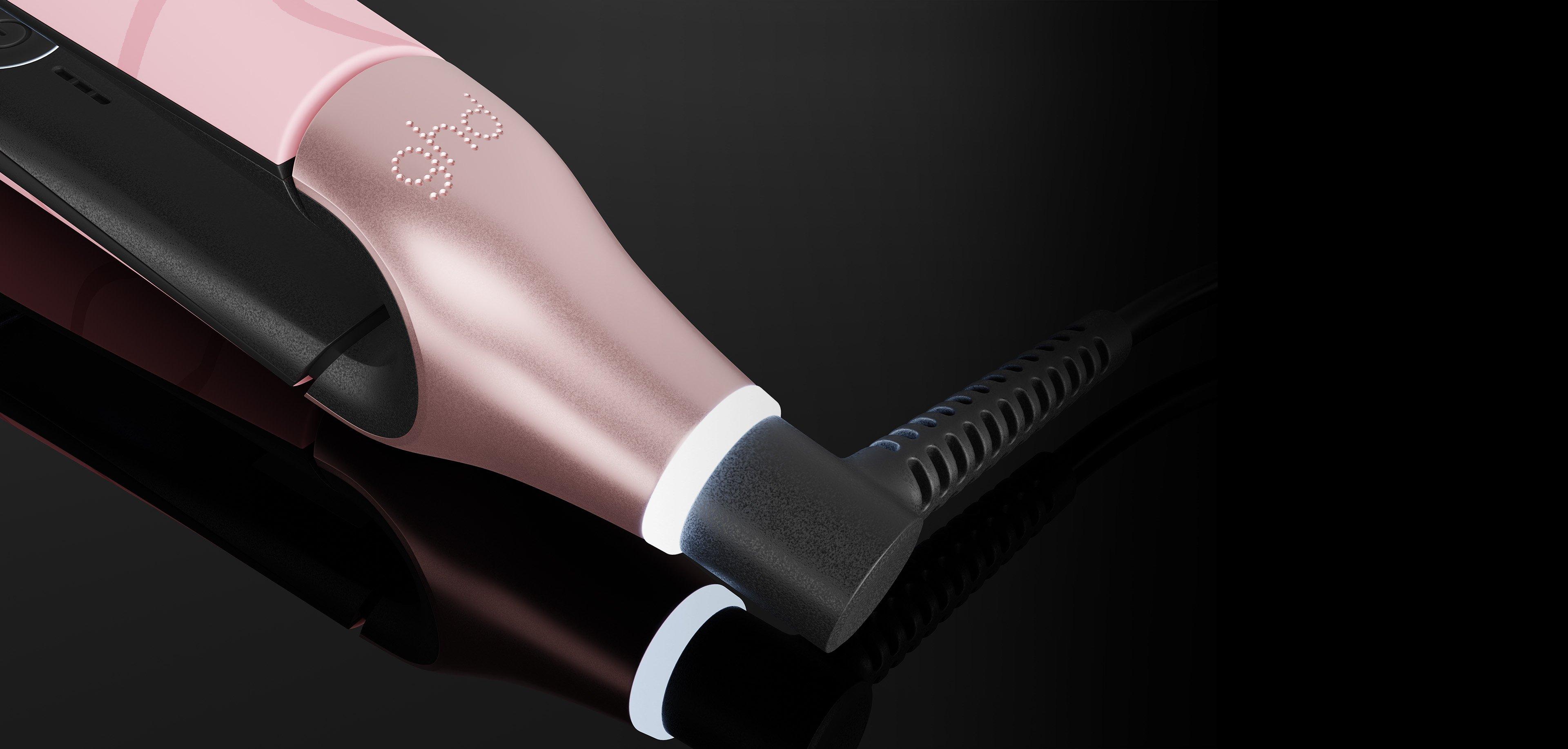 NEW GHD CHRONOS PROFESSIONAL HAIR STRAIGHTENER (26MM PLATE) DUSTED PINK