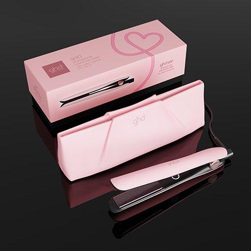 NEW GHD GOLD® HAIR STRAIGHTENER (26MM PLATE) DUSTED PINK