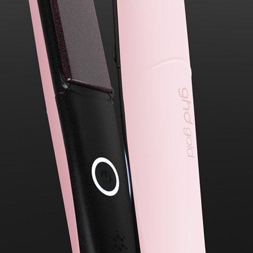 NEW GHD GOLD® HAIR STRAIGHTENER (26MM PLATE) DUSTED PINK
