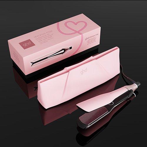 NEW GHD CHRONOS MAX BEST WIDE PLATE HAIR STRAIGHTENER (43MM PLATE) DUSTED PINK