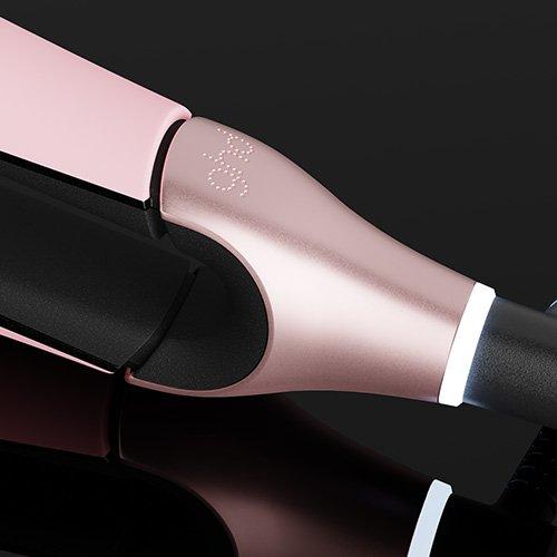 NEW GHD CHRONOS MAX BEST WIDE PLATE HAIR STRAIGHTENER (43MM PLATE) DUSTED PINK