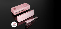 NEW GHD CHRONOS MAX BEST WIDE PLATE HAIR STRAIGHTENER (43MM PLATE) DUSTED PINK
