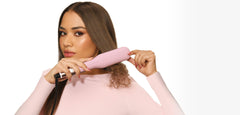 NEW GHD CHRONOS MAX BEST WIDE PLATE HAIR STRAIGHTENER (43MM PLATE) DUSTED PINK