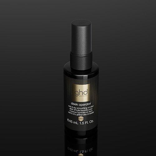 NEW GHD SLEEK OPERATOR - WET OR DRY HAIR OIL ELIXIR