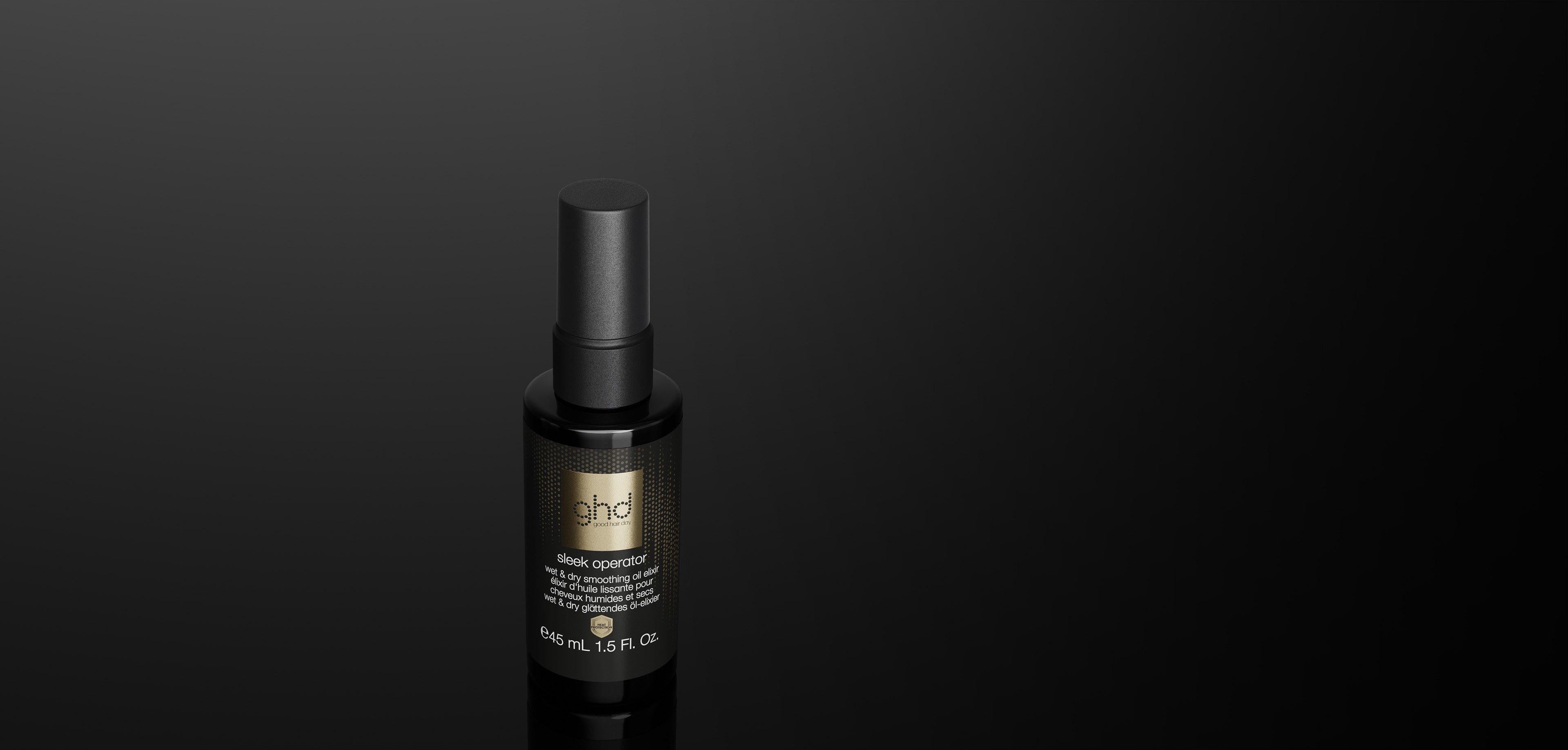 NEW GHD SLEEK OPERATOR - WET OR DRY HAIR OIL ELIXIR