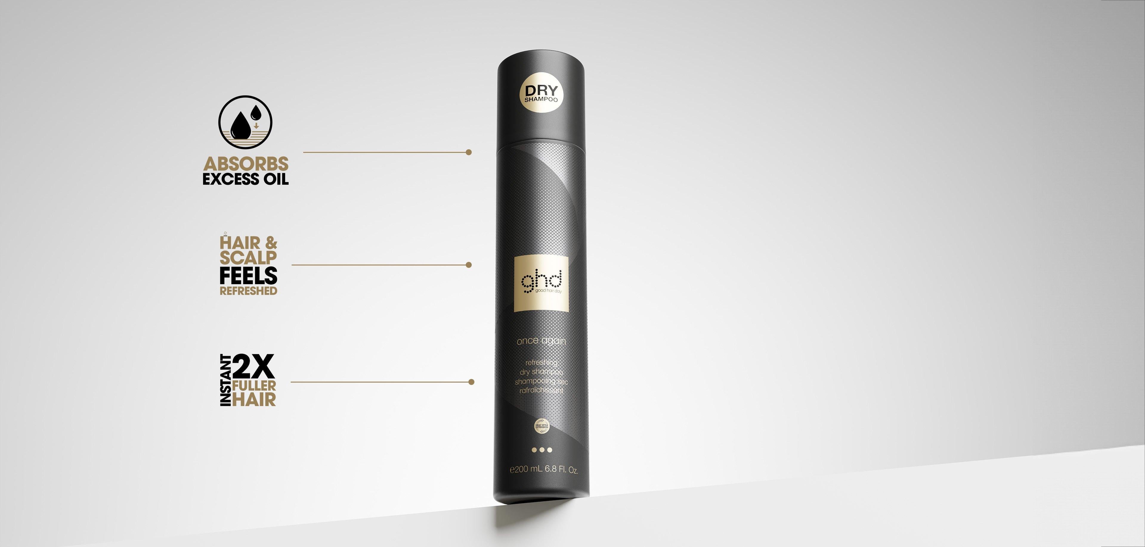 NEW GHD ONCE AGAIN - LIGHTWEIGHT REFRESH DRY SHAMPOO