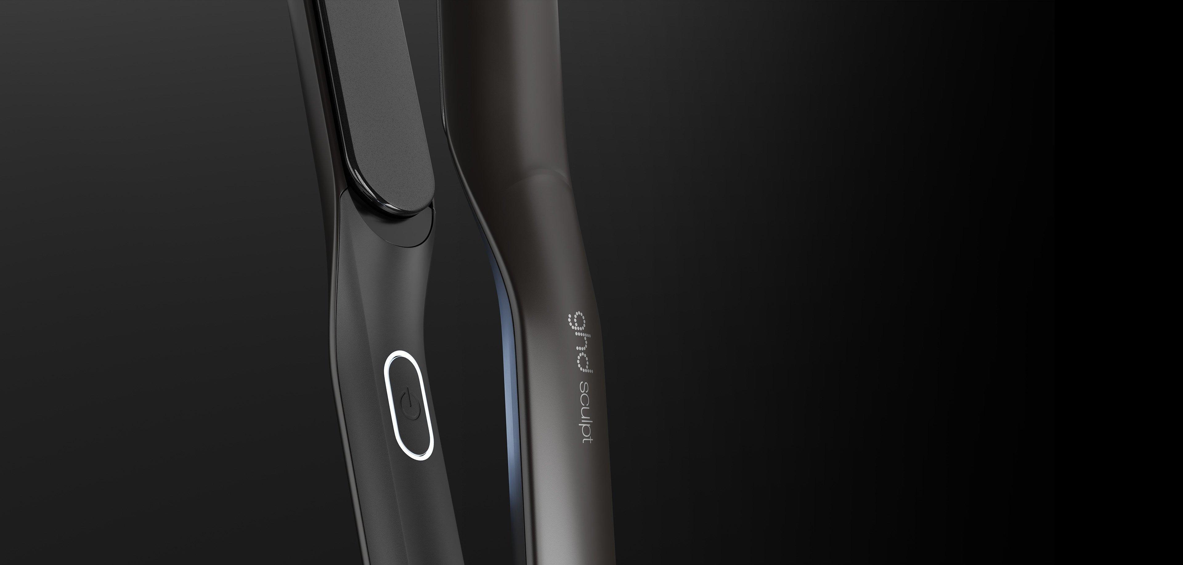 NEW GHD SCULPT INTERACTIVE HAIR STRAIGHTENER (26MM PLATE) BLACK
