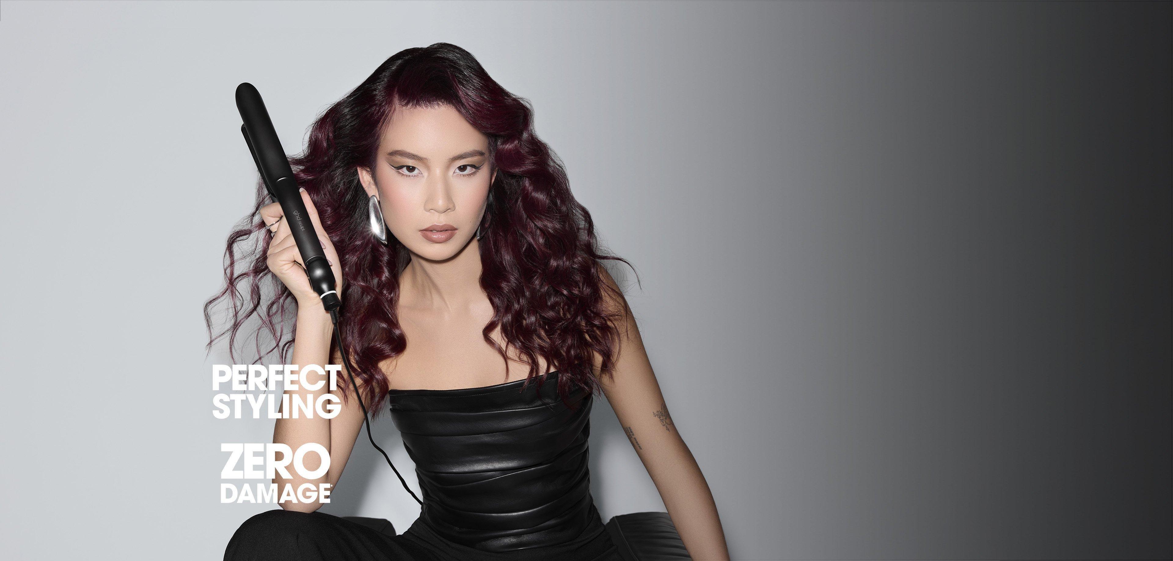 NEW GHD SCULPT INTERACTIVE HAIR STRAIGHTENER (26MM PLATE) BLACK