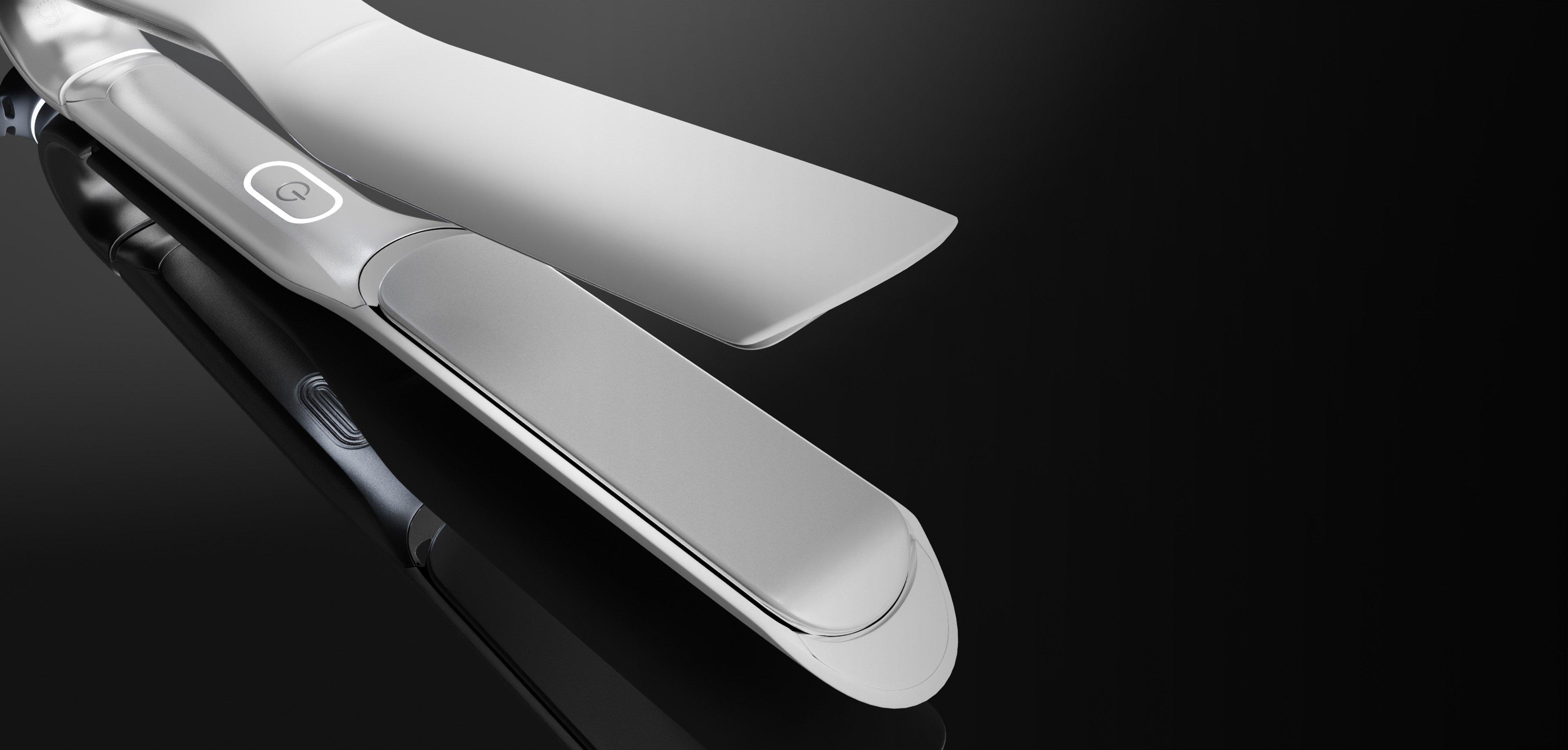 NEW GHD SCULPT INTERACTIVE HAIR STRAIGHTENER (26MM PLATE) WHITE