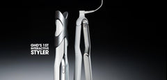 NEW GHD SCULPT INTERACTIVE HAIR STRAIGHTENER (26MM PLATE) WHITE