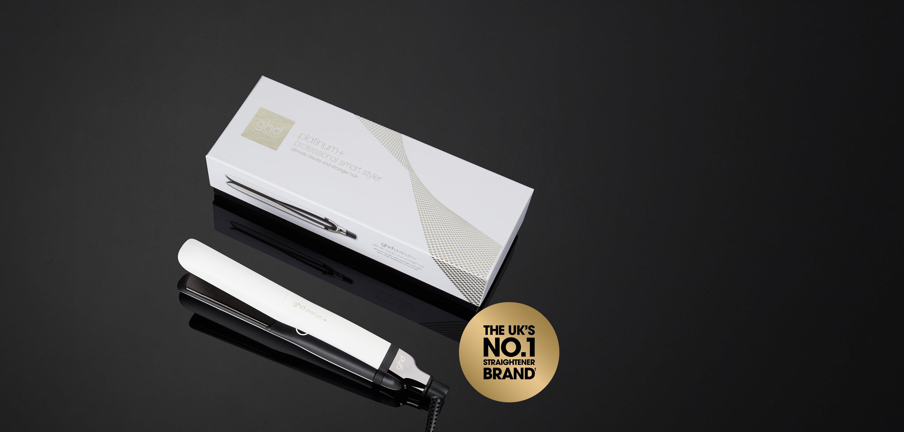 GHD PLATINUM+ PROFESSIONAL HAIR STRAIGHTENER (26MM PLATE) WHITE