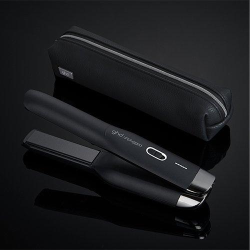 GHD UNPLUGGED CORDLESS HAIR STRAIGHTENER (22MM PLATE) BLACK